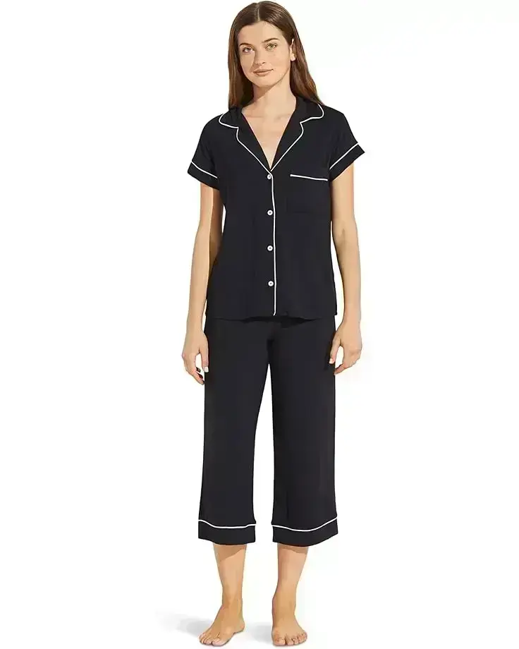 Women's Eberjey Gisele - The Cropped Pajama Set