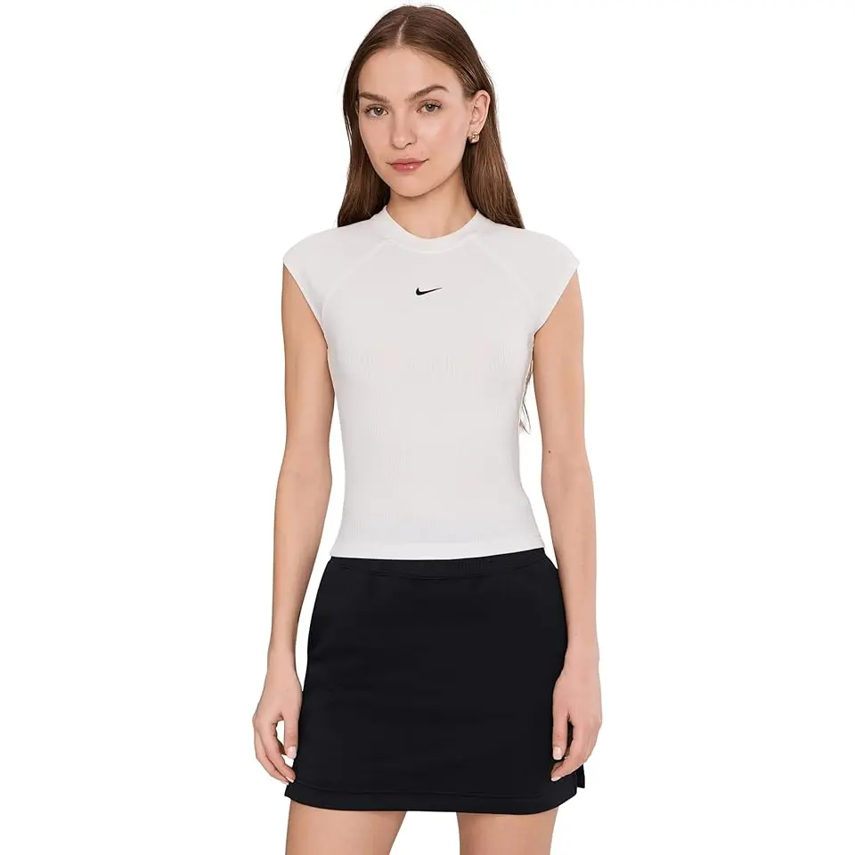 Sportswear Chill Knit Rib Short Sleeve Top