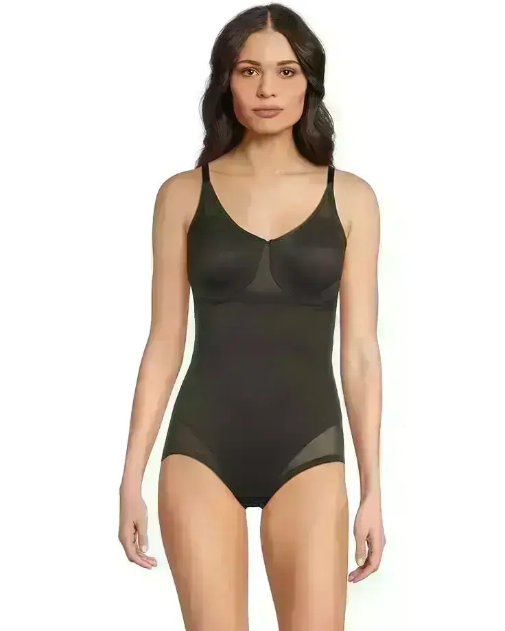 Women's Miraclesuit Shapewear Extra Firm Sexy Sheer Shaping Bodybriefer 2783