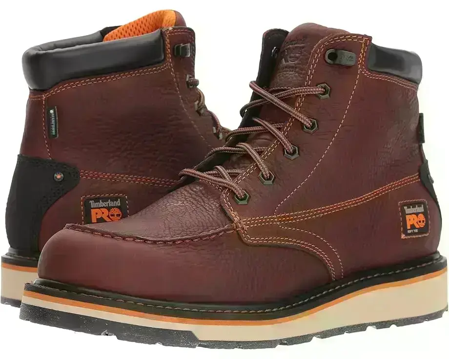 Men's Timberland PRO Gridworks 6" Moc Soft Toe Waterproof