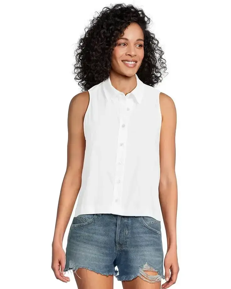 Women's Lilla P Sleeveless Button Down