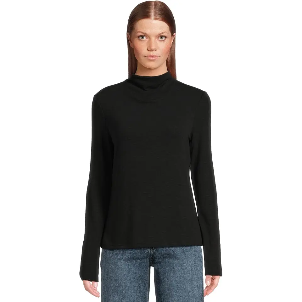 Farrah Mock Neck Top