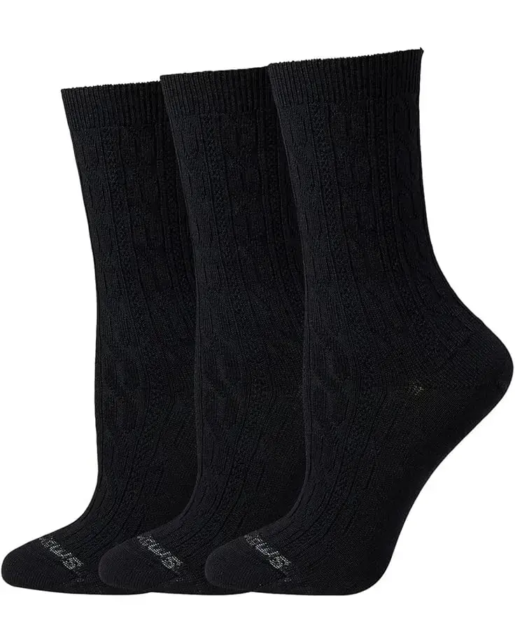 Women's Smartwool Everyday Cable Crew Socks 3-Pack