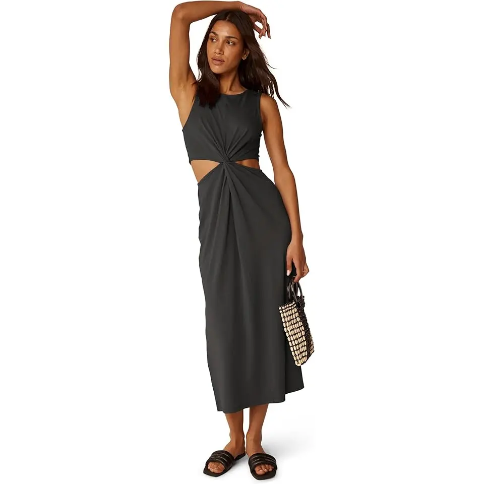 Around The World Front Twist Dress