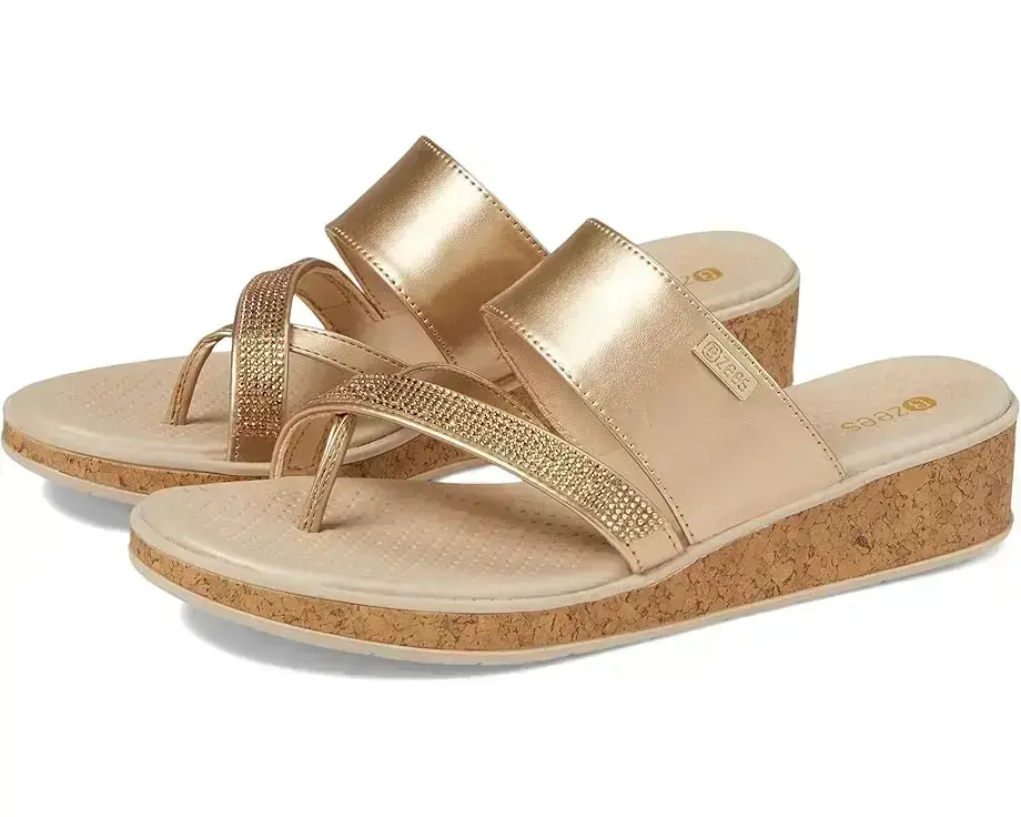 Women's Bzees Bora Bright Wedge Sandals