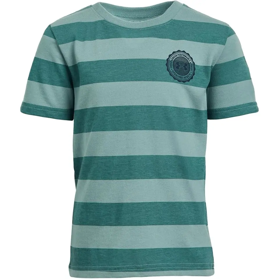 Printed Stripe Short Sleeve (Little Kid)