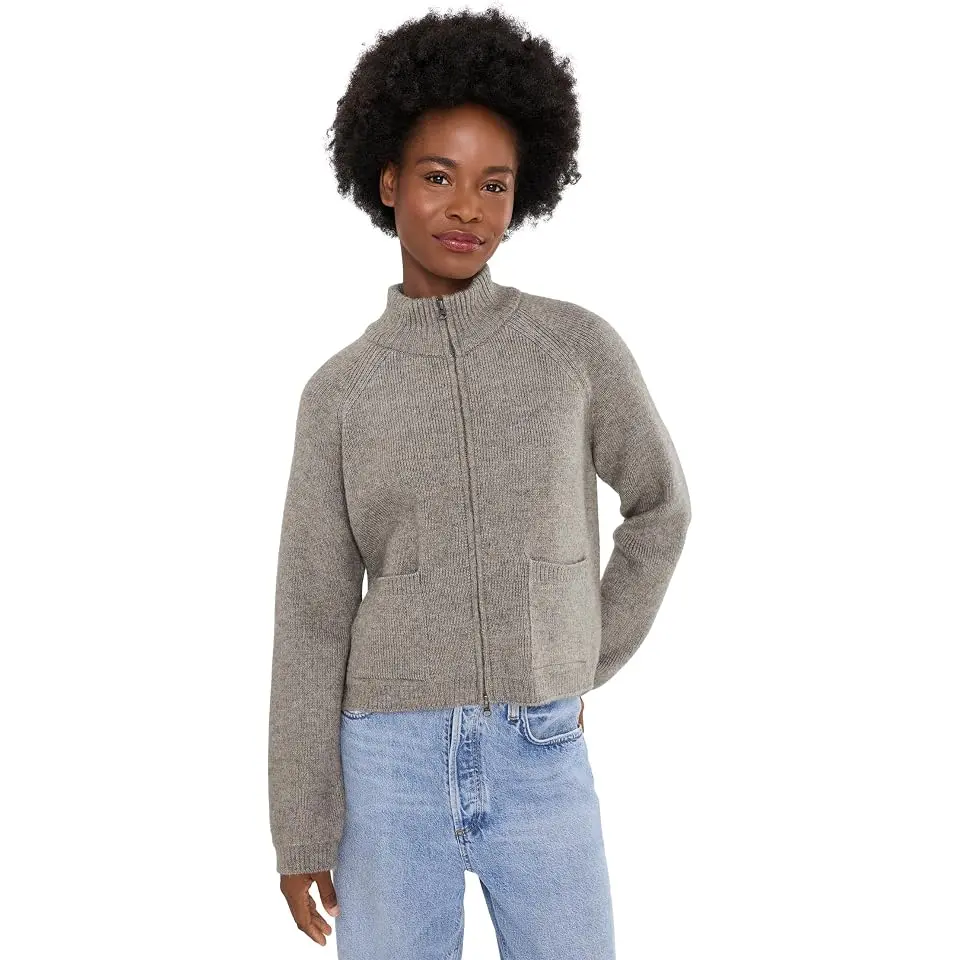 We The Free On It Zip-Up Cardigan