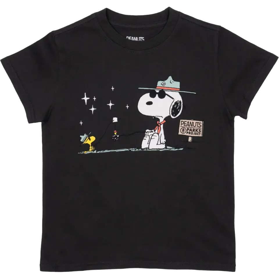 Youth Peanuts Happy Campers Tee