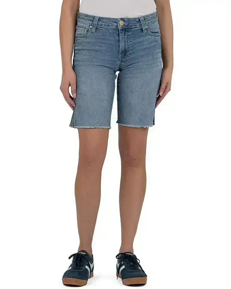 Women's KUT from the Kloth NATALIE BERMUDA-REGULAR BACK POCKETS