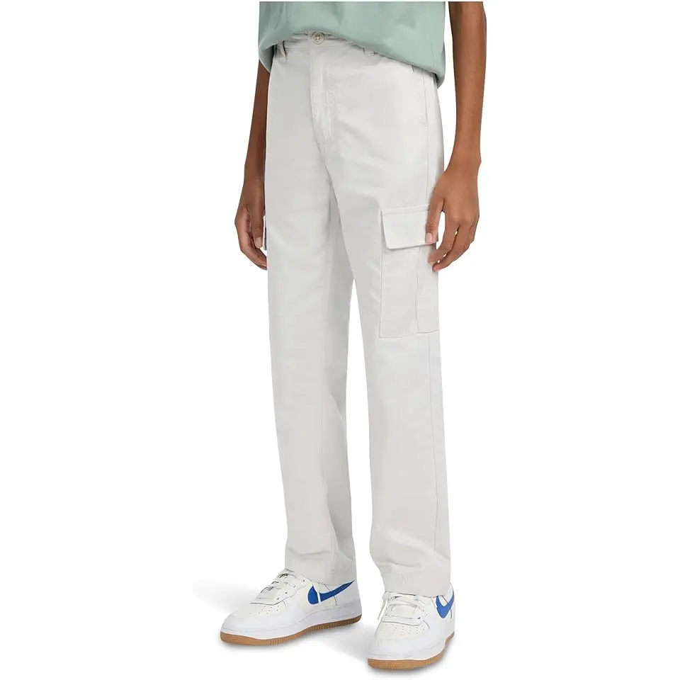 Loose Clean Cargo Pants (Big Kid)