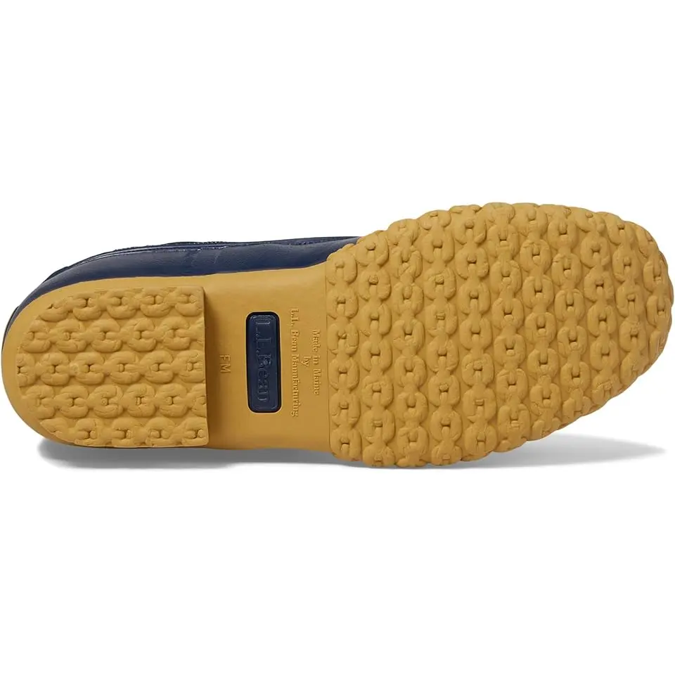 Bean Boot 8" Denim Insulated Flannel Lined