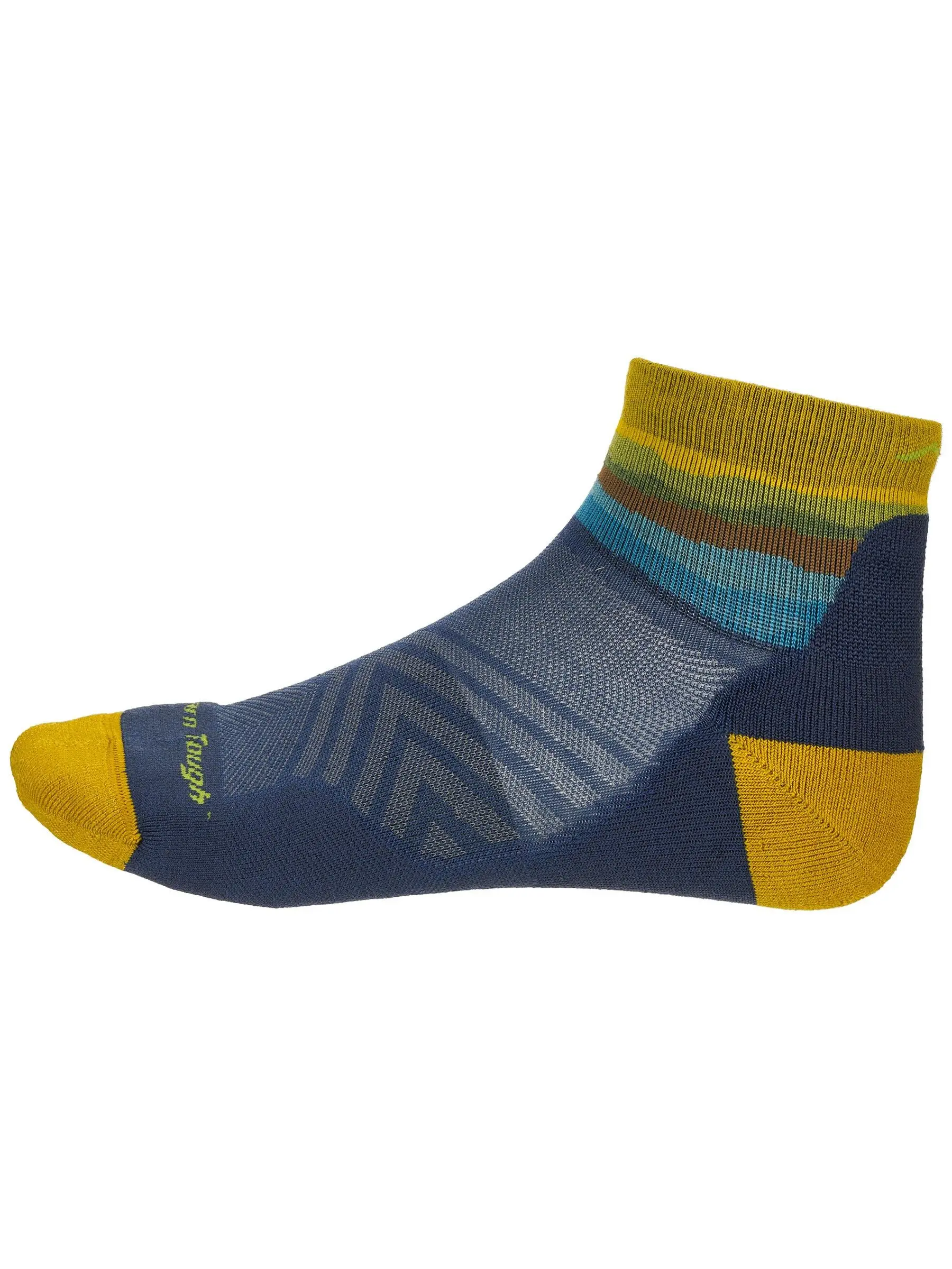 Darn Tough Men's Run 1/4 UL Cushion Socks Skyracer