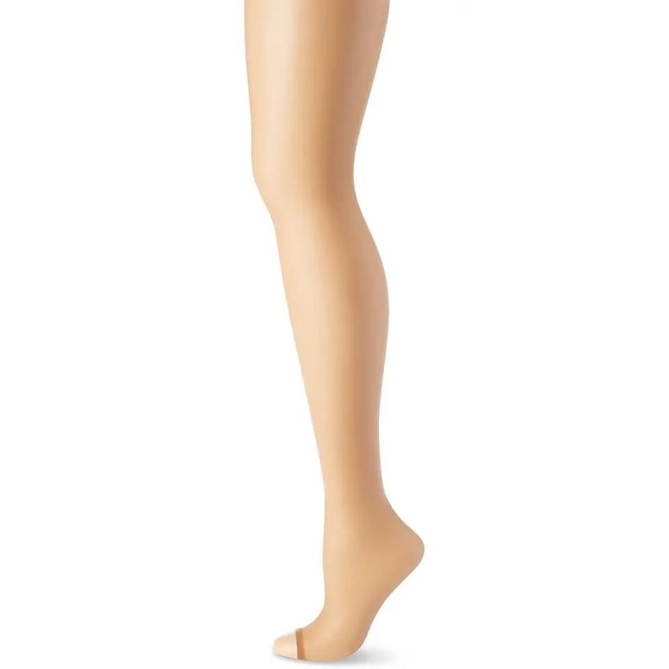 Silk Reflections Women's Lasting Sheer Control Top Toeless Pantyhose