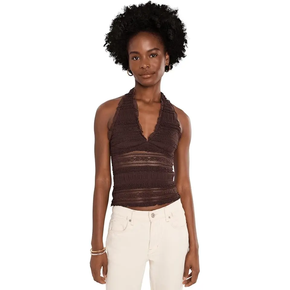 Flirty Frills Halter