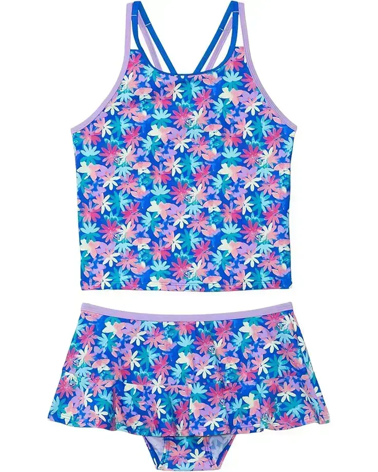 L.L.Bean Kids Watersports Skirted Tankini (Little Kids)