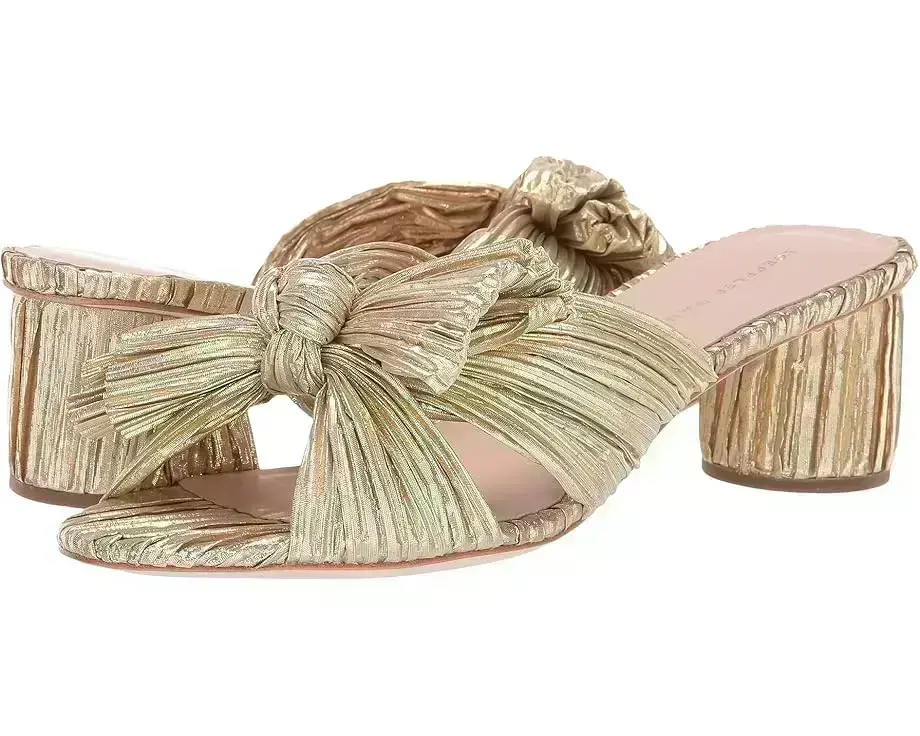 Women's Loeffler Randall Emilia Pleated Knot Mule