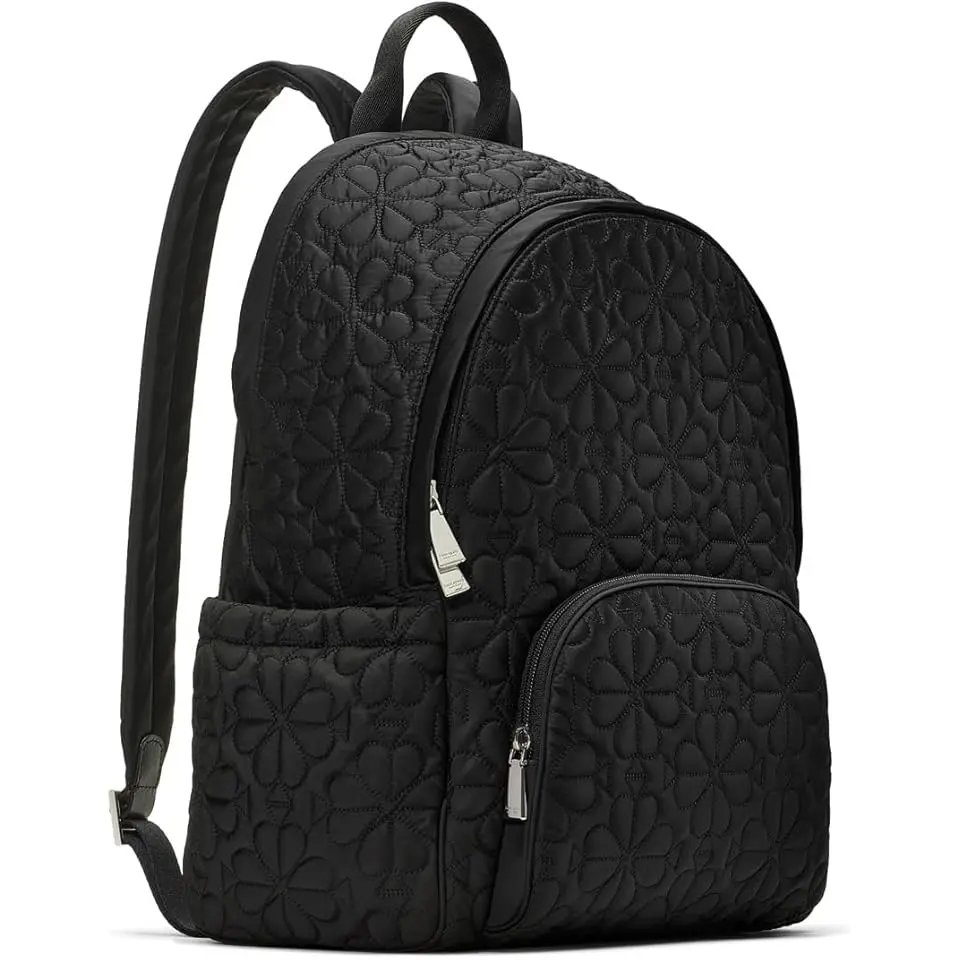 Tilly Quilted Fabric Large Backpack