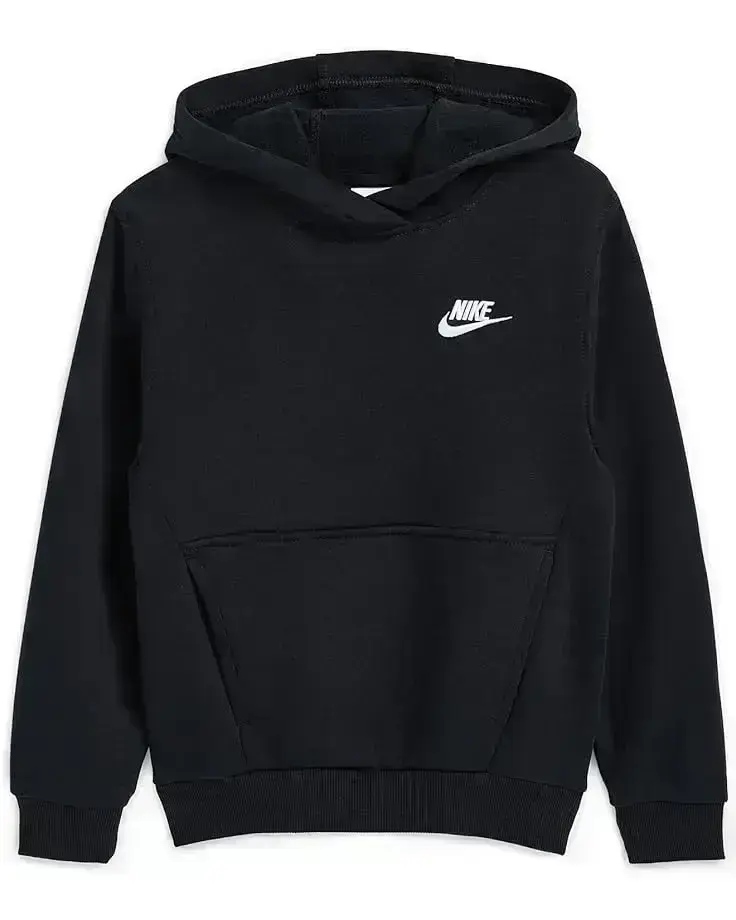 Sportswear Club Fleece Pullover Hoodie (Little Kid/Big Kid)