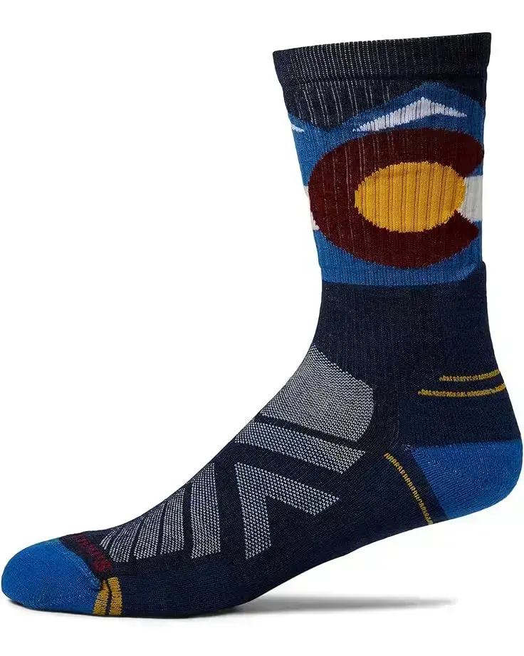 Men's Smartwool Hike Light Cushion Colorado Crew Socks