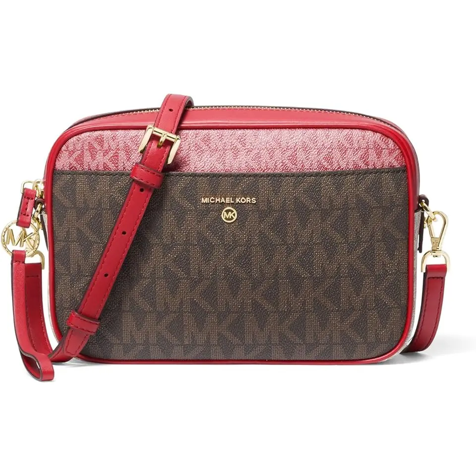 Jet Set Charm Large East/West Camera Crossbody