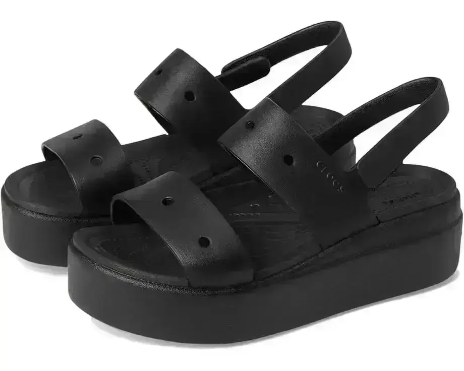 Women's Crocs Brooklyn 4U Low Wedges