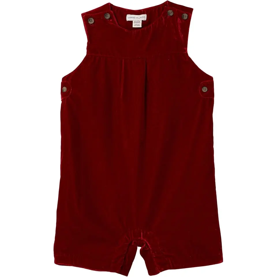 Velvet Overalls (Infant)