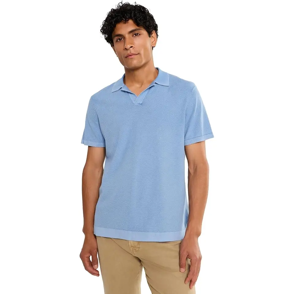 Garment Dye Surf Sweater Polo