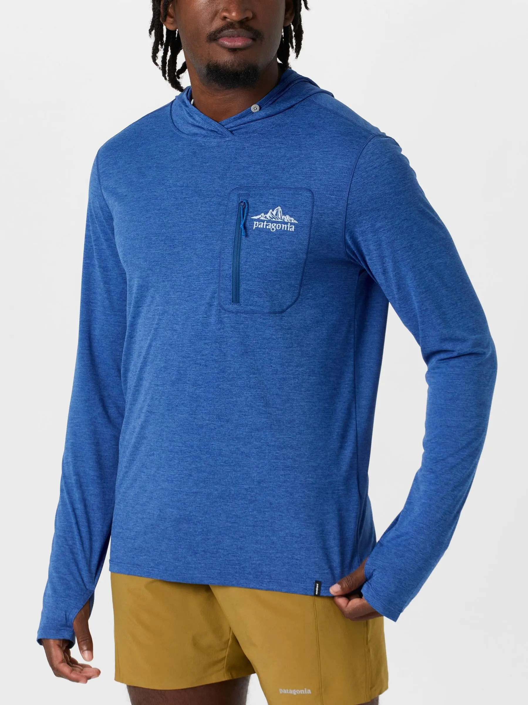 Patagonia Men's Capilene Cool Sun Hoodie Cloud Crag