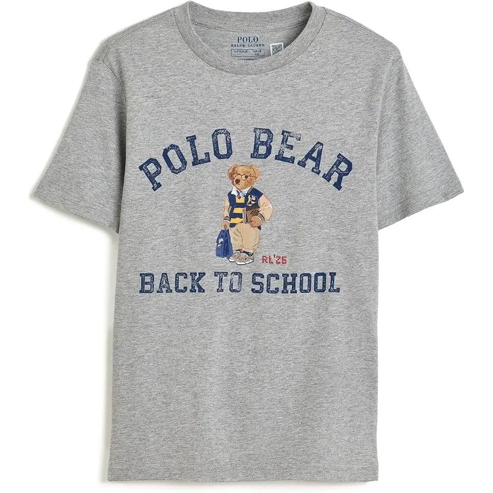 Polo Bear Cotton Jersey Tee (Big Kid)