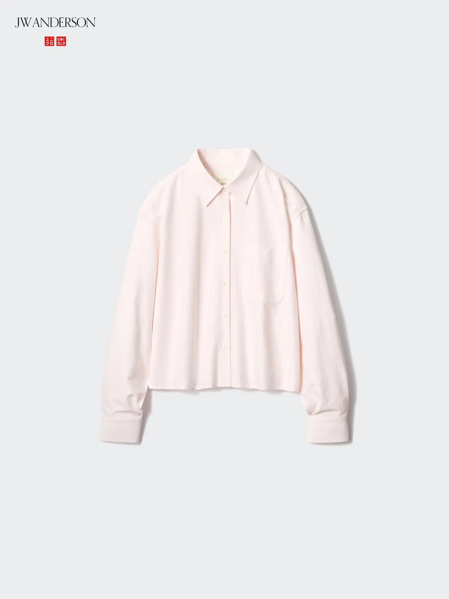 Women's Oxford Boxy Cropped Shirt
