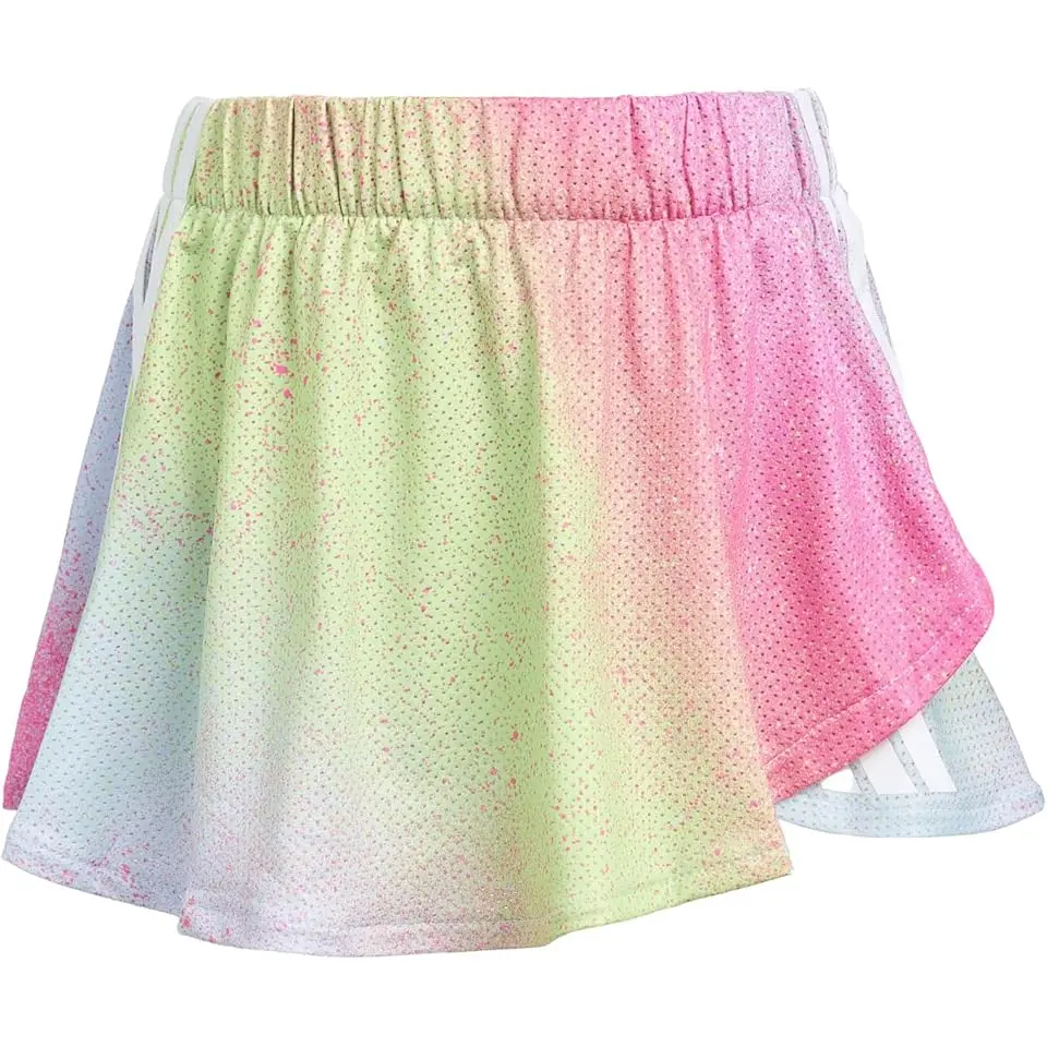Sleeveless Box Tee Aop Faux Wrap Skort Set (Toddler/Little Kid)