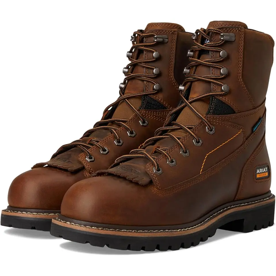 Longview Shock Shield 8" Waterproof Work Boots