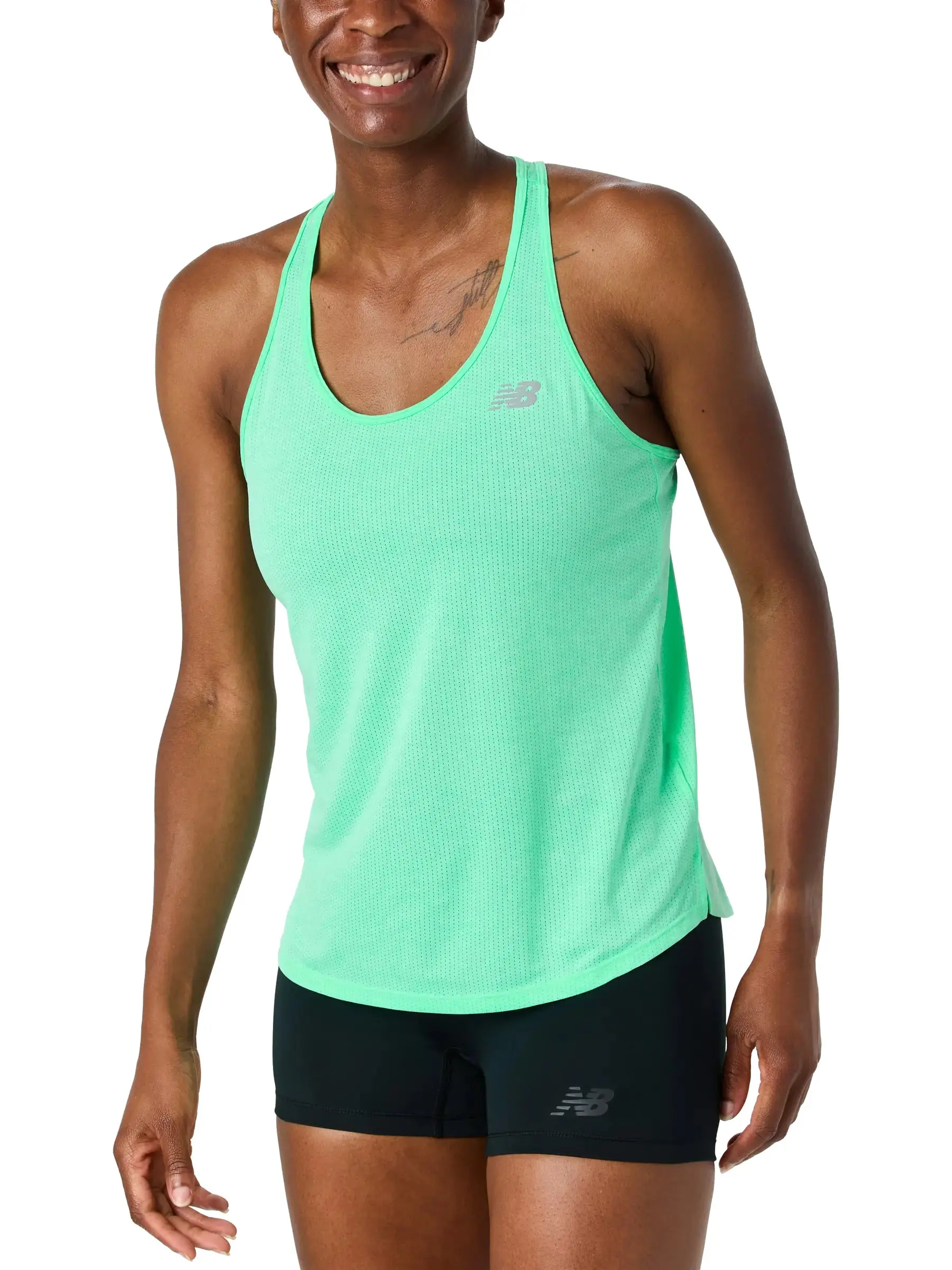 New Balance Women's Athletics Tank Teal