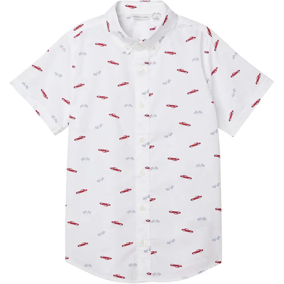 Printed Poplin Top (Toddler/Little Kid/Big Kid)
