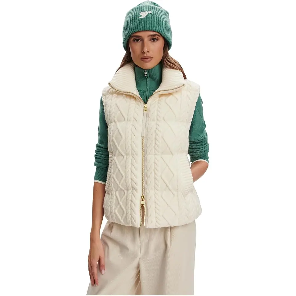 Irina Cable Knit Gilet