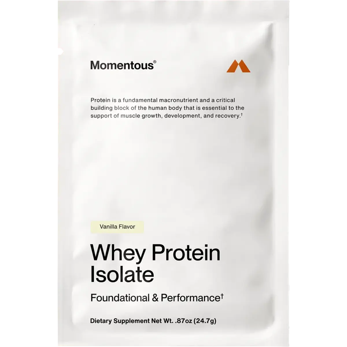 Whey Protein Isolate (Single Serving)