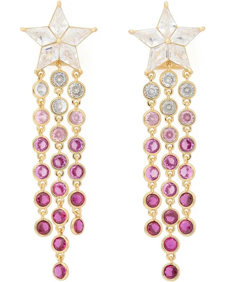 Cosmos Star Fringe Earrings
