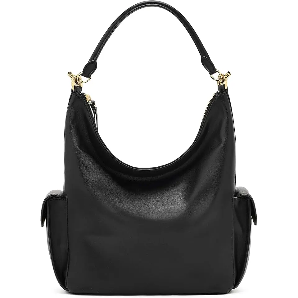 Nappa Leather Large Blaike Shoulder Bag