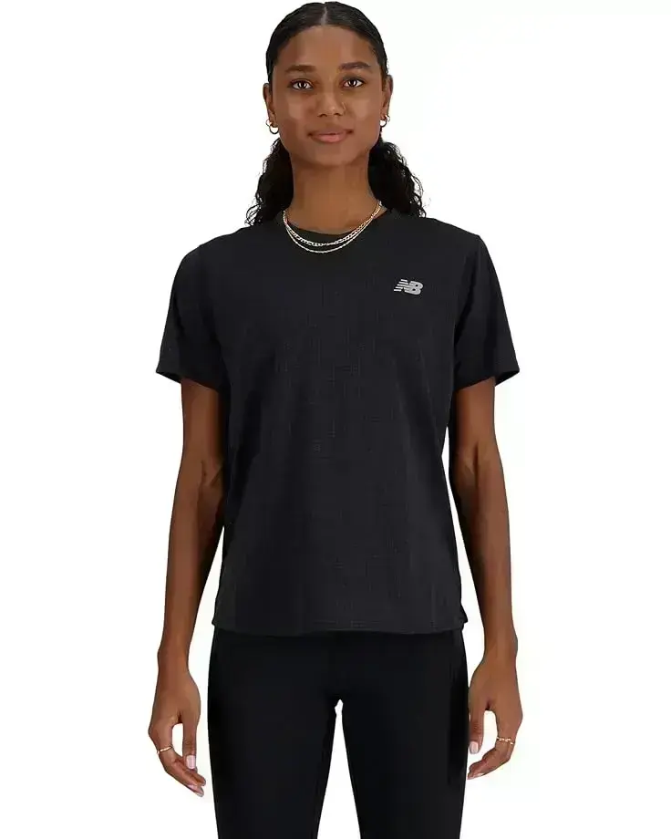 Women's New Balance Athletics T-Shirt Heather