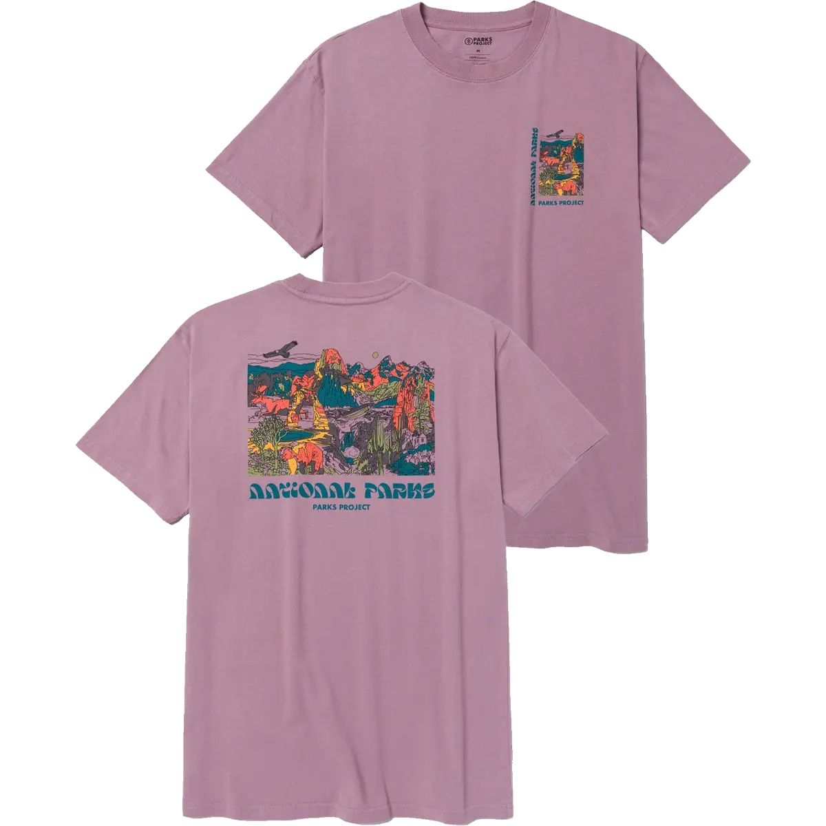 National Parks Collage Tee
