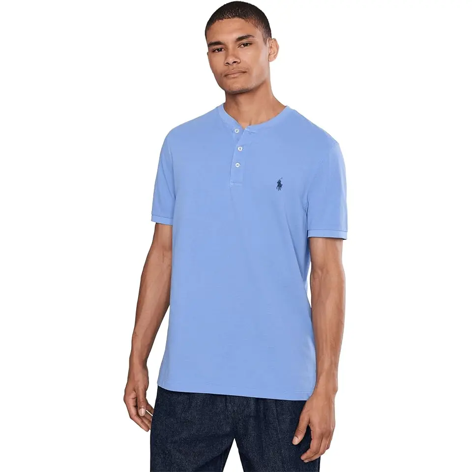 Featherweight Mesh Henley Shirt