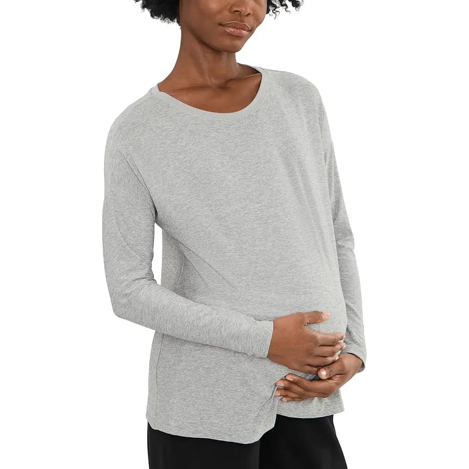 Feels Like Home Long Sleeve Maternity Top
