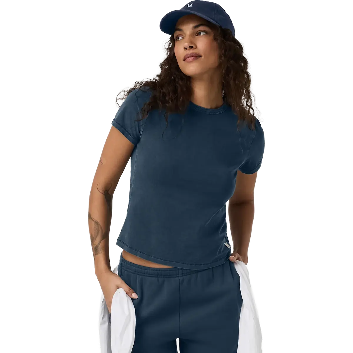 Women's Feather Classic Tee - Garment Dye