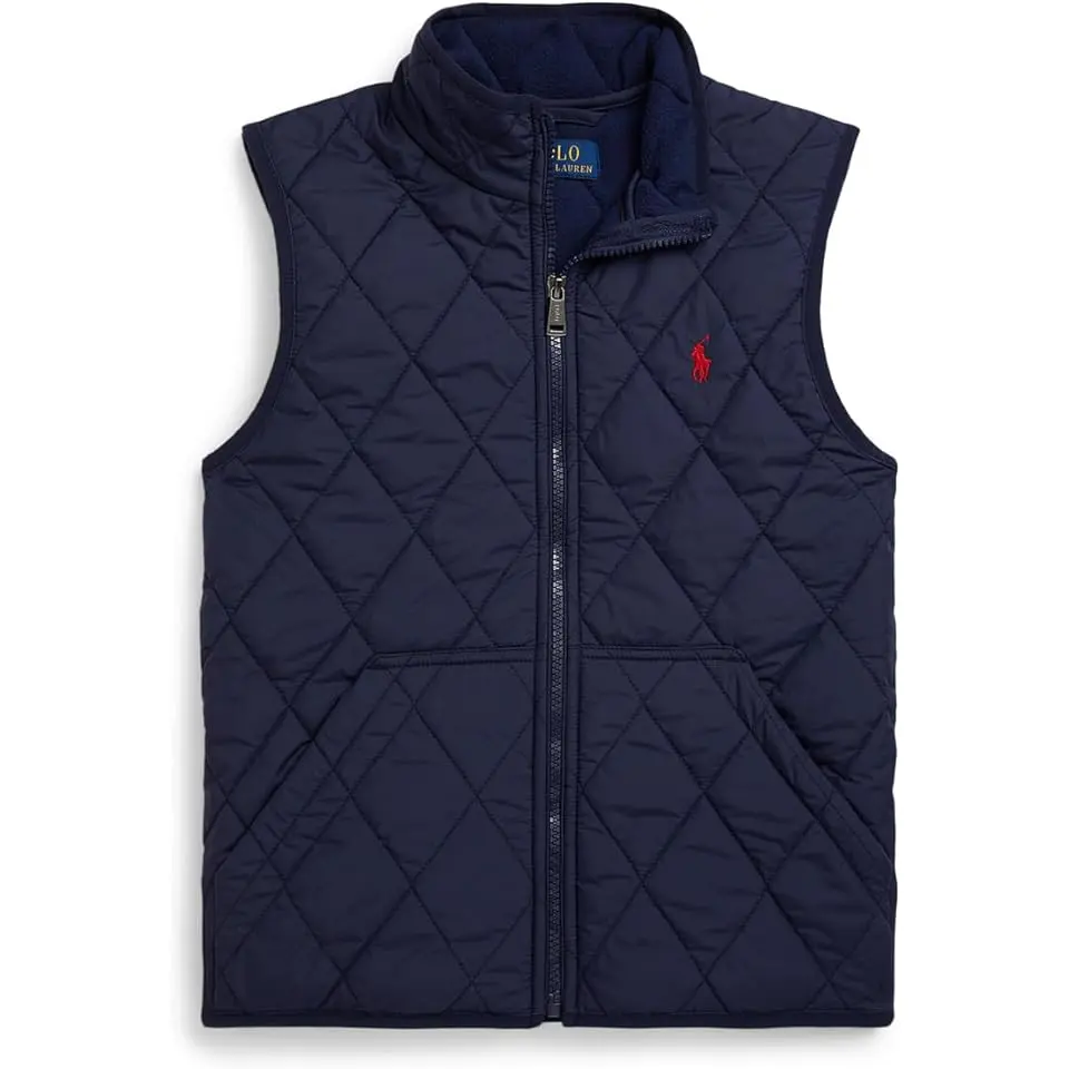 Fleece-Lined Quilted Vest (Big Kid)