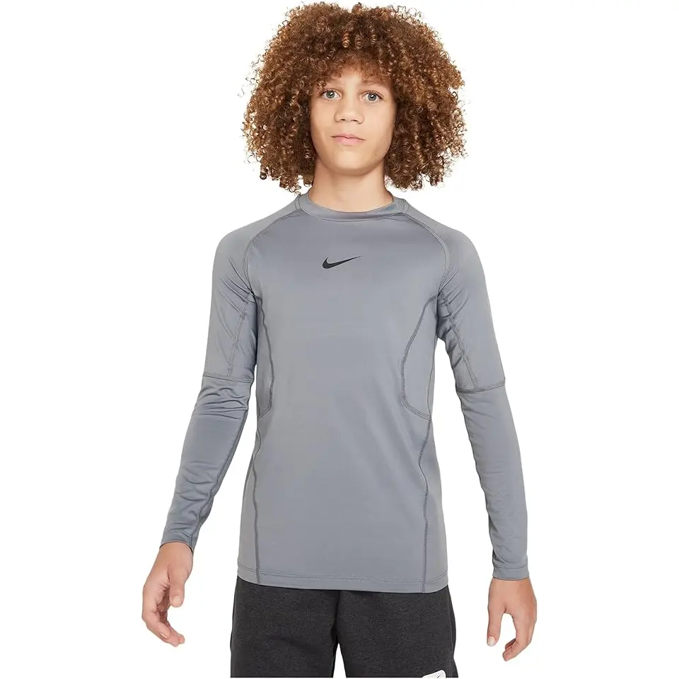 Pro Dri-fit Long Sleeve Top (Little Kid/Big Kid)