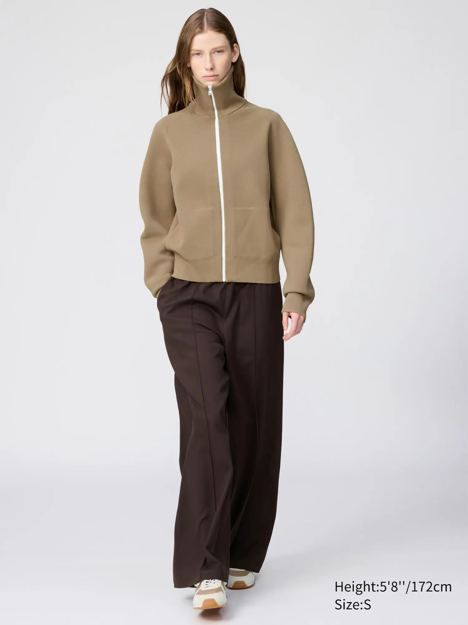 Women's Washable Milano Ribbed Full-Zip Cardigan