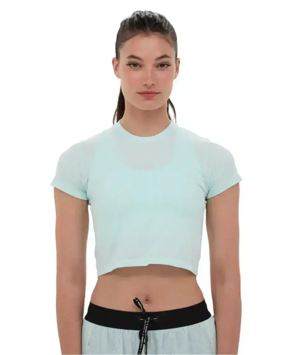 Mercury Seamless Crop Tee
