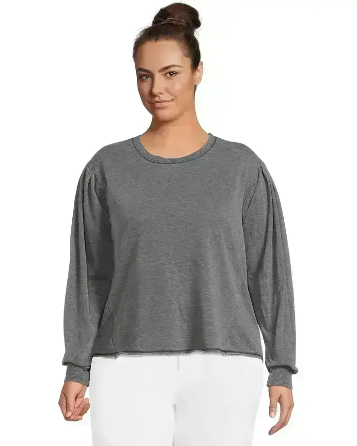 Women's Mod-o-doc Long Pleated Sleeves Sweatshirt