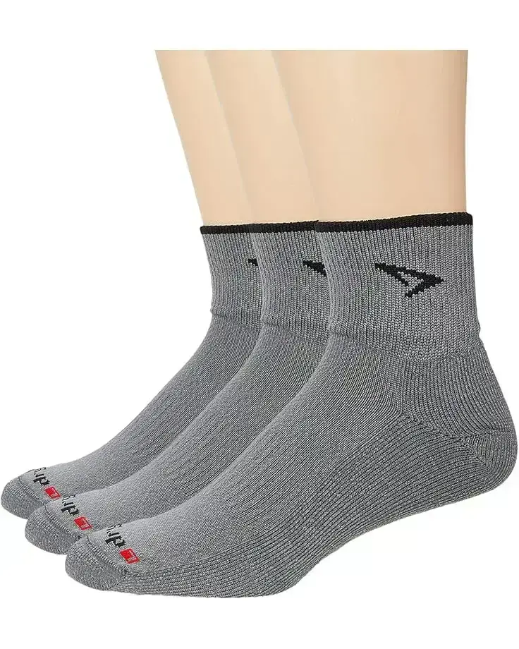 Unisex Drymax Trail Running 1/4 Crew Turndown Leg 3-Pack