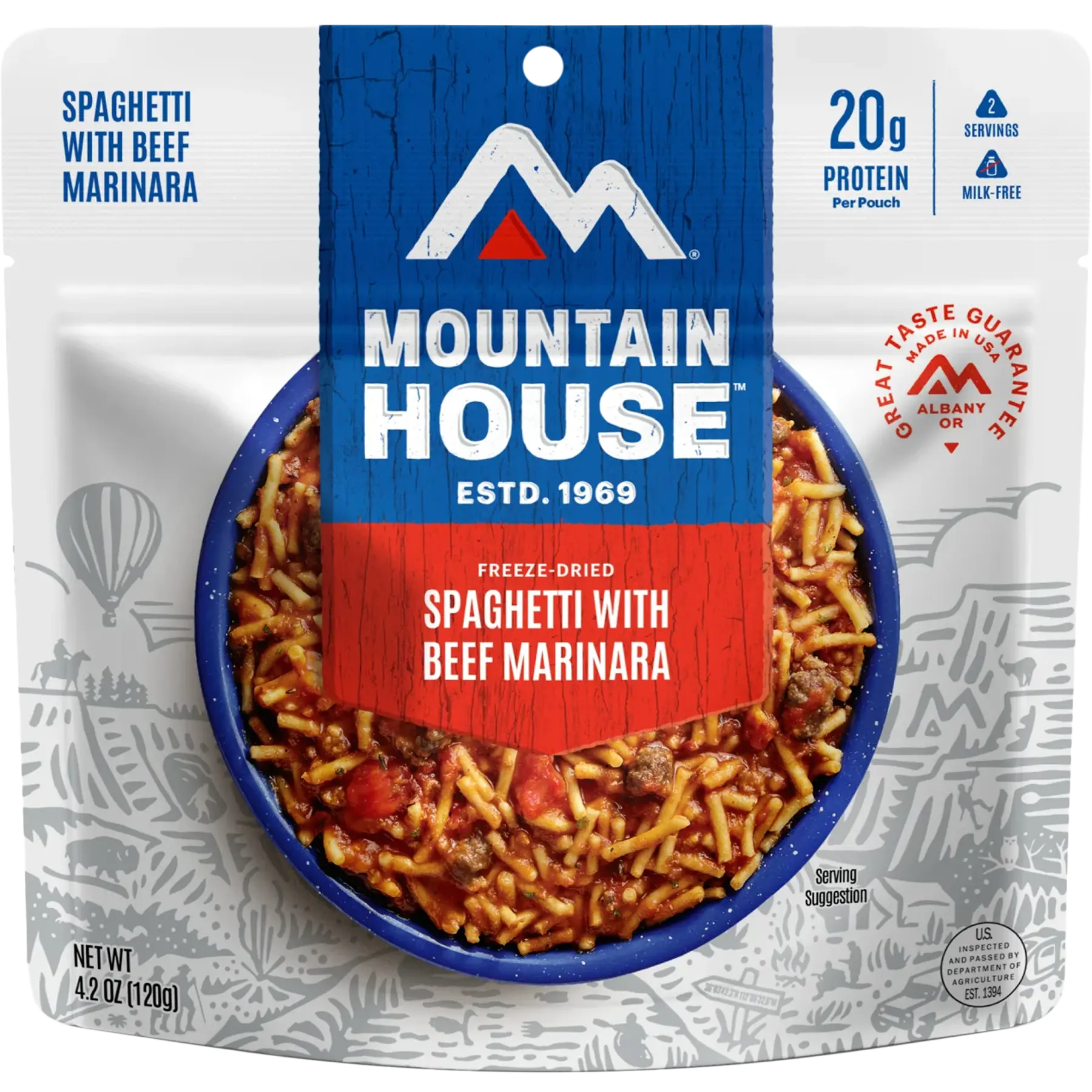Spaghetti with Beef Marinara (2 Servings)